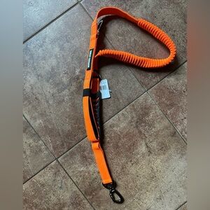 Harley Davidson dog leash bungee flex tactical orange NWT swivel clip
